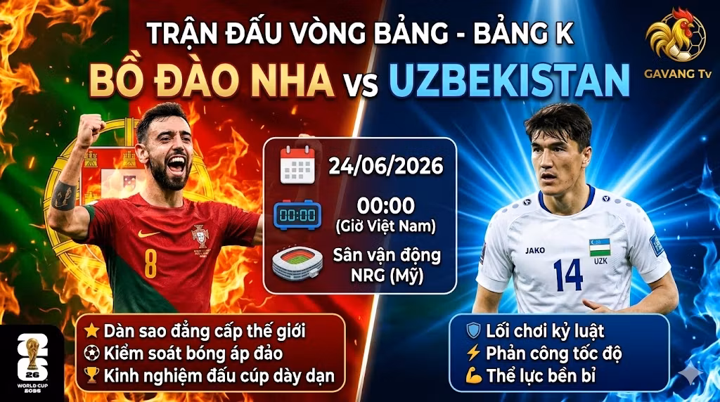 Nhận định Bồ Đào Nha vs Uzbekistan: Lối thoát từ Half-space của Roberto Martinez